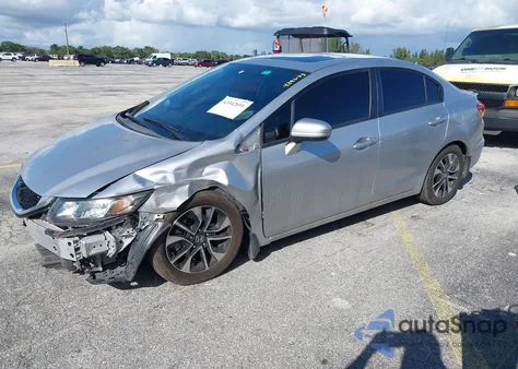 2015 Honda Civic Ex from USA, damaged, VIN 19XFB2F87FE108824